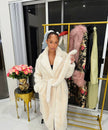 Ivory Royale Faux Fur Coat
